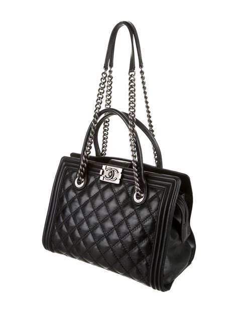 the boy chanel bag|chanel boy shopping tote.